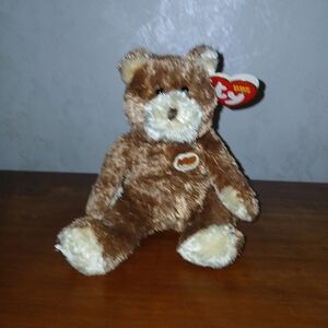 Ty Beanie Babies Baby Old Timer Cracker Barrel Bear 8" MWMT September 26 2004